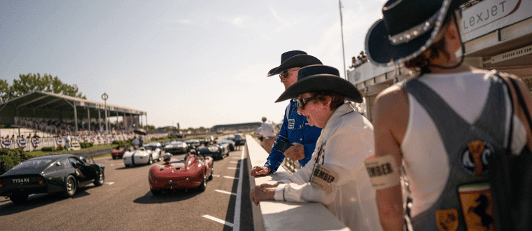 Carroll Shelby celebration at the 2023 Goodwood Revival. Ph. by Peter Summers