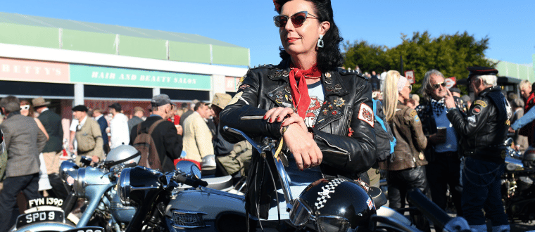 Rock 'n' roll at the Goodwood Revival. Ph. by PA.