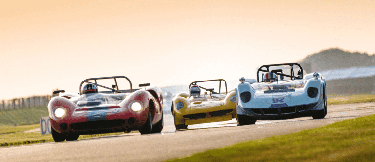 Racing at the Goodwood Revival 2023. Ph. by Jayson Fong.